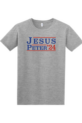 Jesus Peter 24 Adult T-Shirt