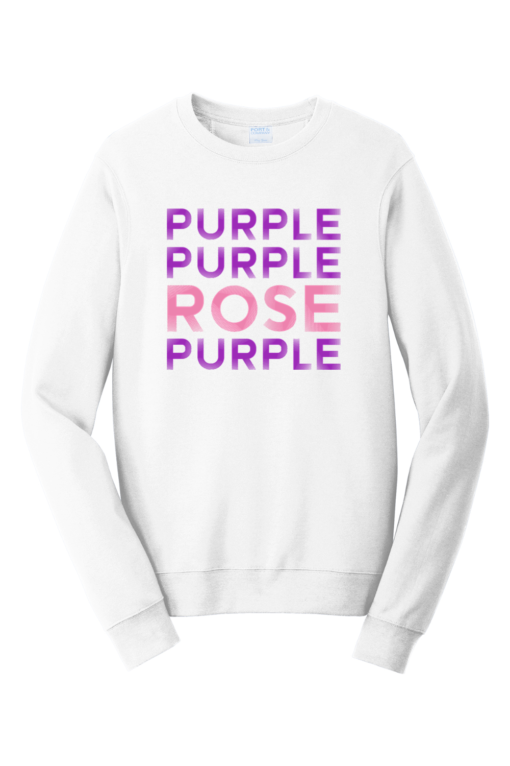 Purple Purple Rose Purple - Advent Crewneck Sweatshirt