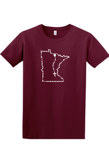 Minnesota Catholic Rosary Adult T-shirt