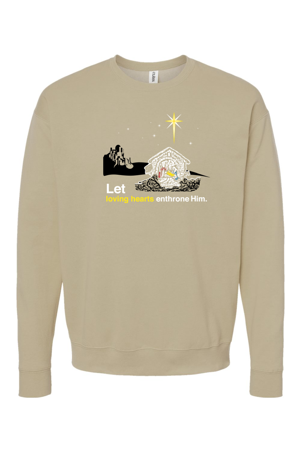 Holy Night - Christ's Nativity Crewneck Sweatshirt