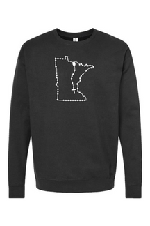 Minnesota Catholic Rosary Crewneck Sweatshirt