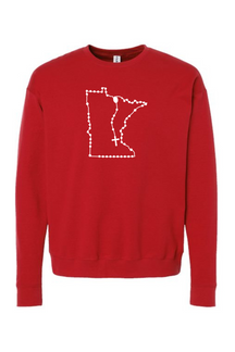 Minnesota Catholic Rosary Crewneck Sweatshirt