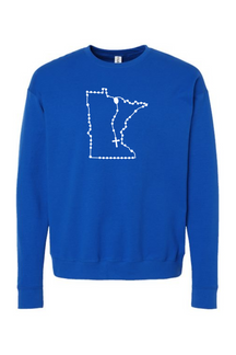 Minnesota Catholic Rosary Crewneck Sweatshirt