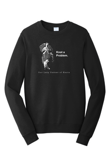 Knot a Problem - Our Lady Undoer of Knots - Crewneck Sweatshirt