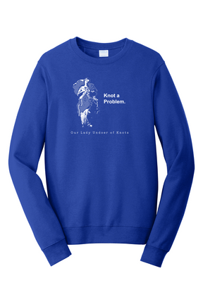 Knot a Problem - Our Lady Undoer of Knots - Crewneck Sweatshirt