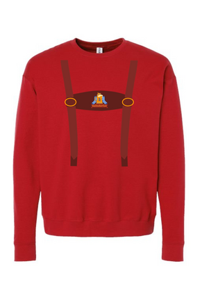 Lederhosen Crewneck Sweatshirt