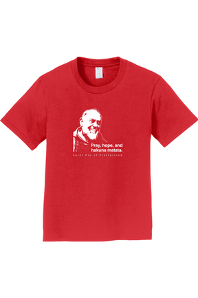 Hakuna Matata - St. Padre Pio - Youth T-Shirt