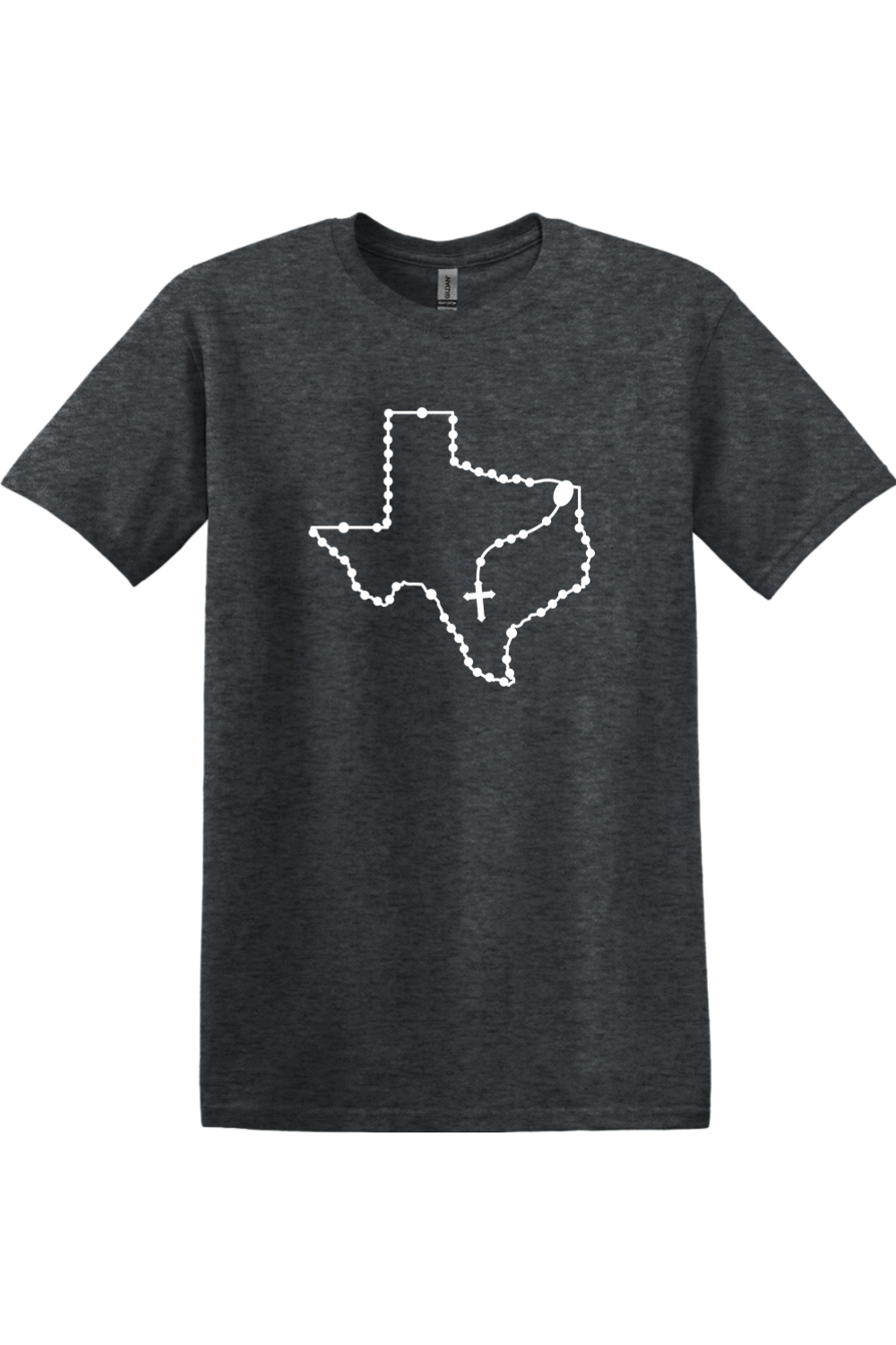 Texas Catholic Rosary Adult T-shirt