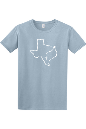 Texas Rosary Adult T-shirt