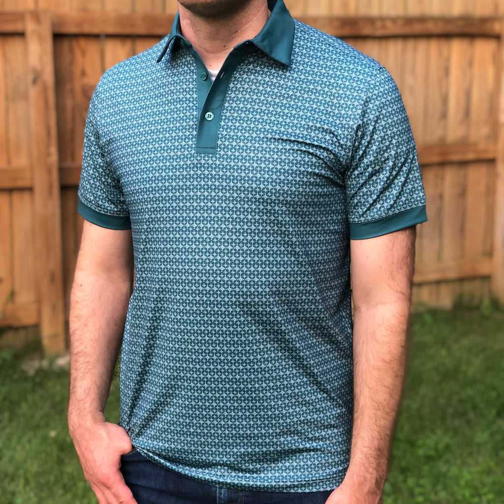 IHS Catholic Men's Performance Polo