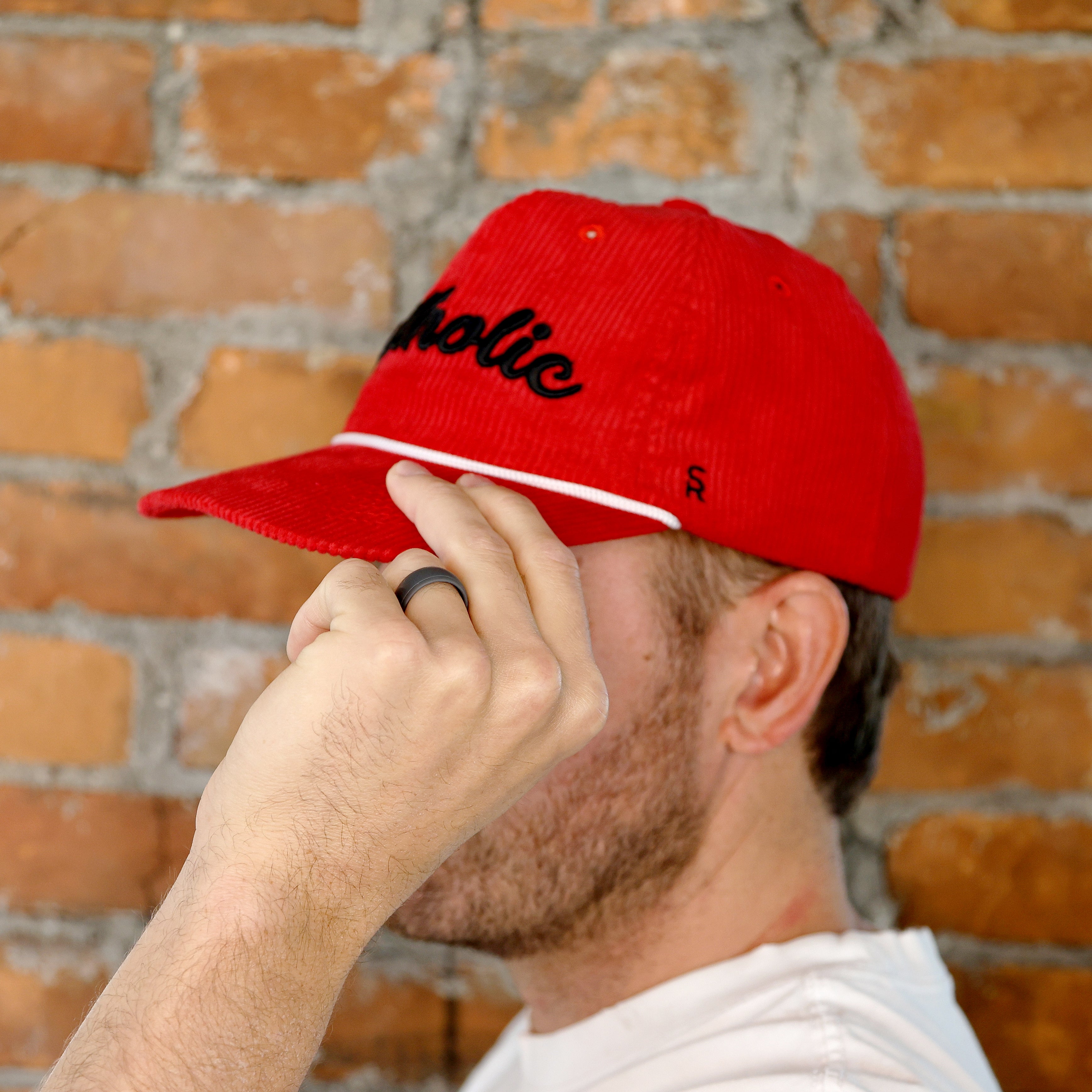 Catholic Retro Corduroy Hat