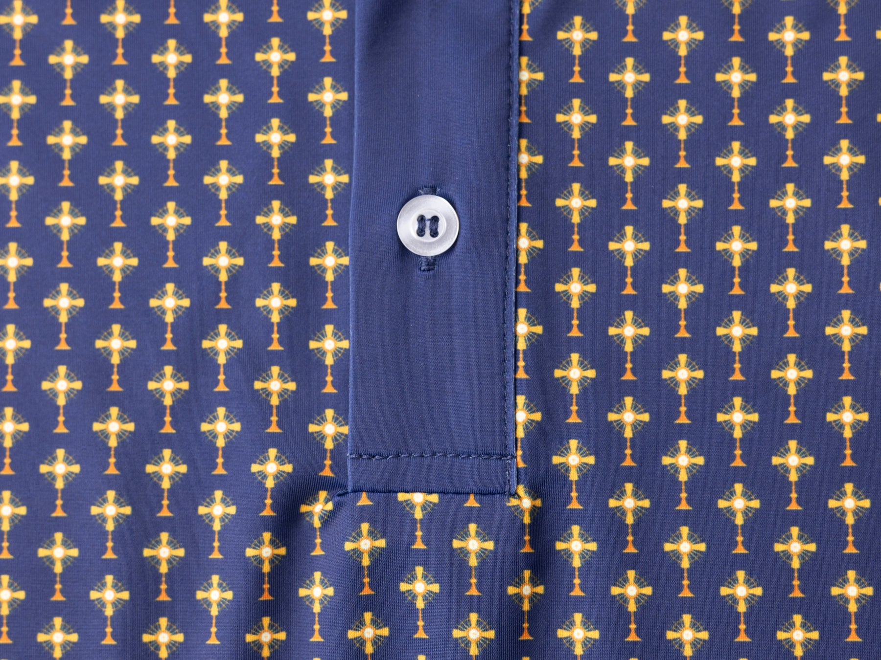 Monstrance Catholic Men's Performance Polo