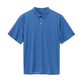 Marian Monogram Catholic Men's Performance Polo