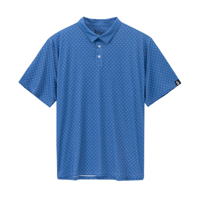 Marian Monogram Catholic Men's Performance Polo