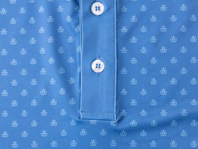 Marian Monogram Catholic Men's Performance Polo