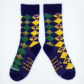 Mardi Gras Adult Socks