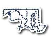 Maryland Catholic Rosary Sticker