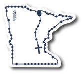 Minnesota Catholic Rosary Sticker