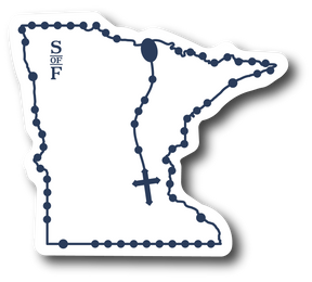 Minnesota Catholic Rosary Sticker