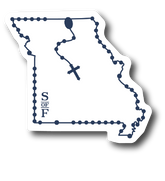 Missouri Catholic Rosary Sticker