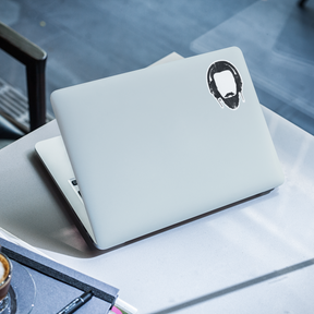 Monk Rockin' Headphones Sticker