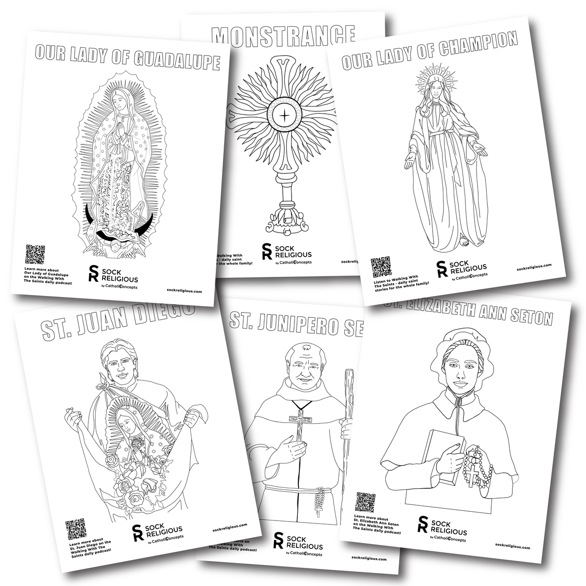 Revival Patrons Coloring Pages - FREE Digital Download