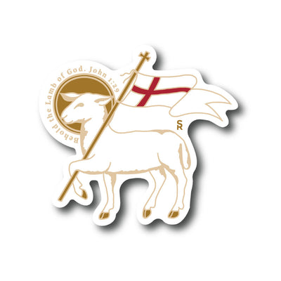 Paschal Lamb Sticker
