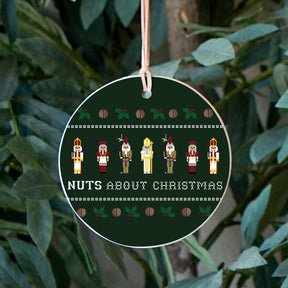 Nuts About Christmas  4" Round Ornament | Catholic Gifts & Decor-2