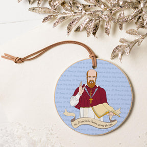 Stfrancisdesales 4" Round Ornament -5