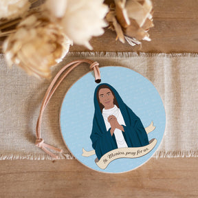 St. Monica  4" Round Ornament | Catholic Gifts & Decor-3