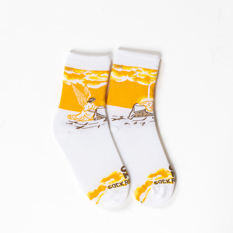 Angels at the Tomb Kids Socks