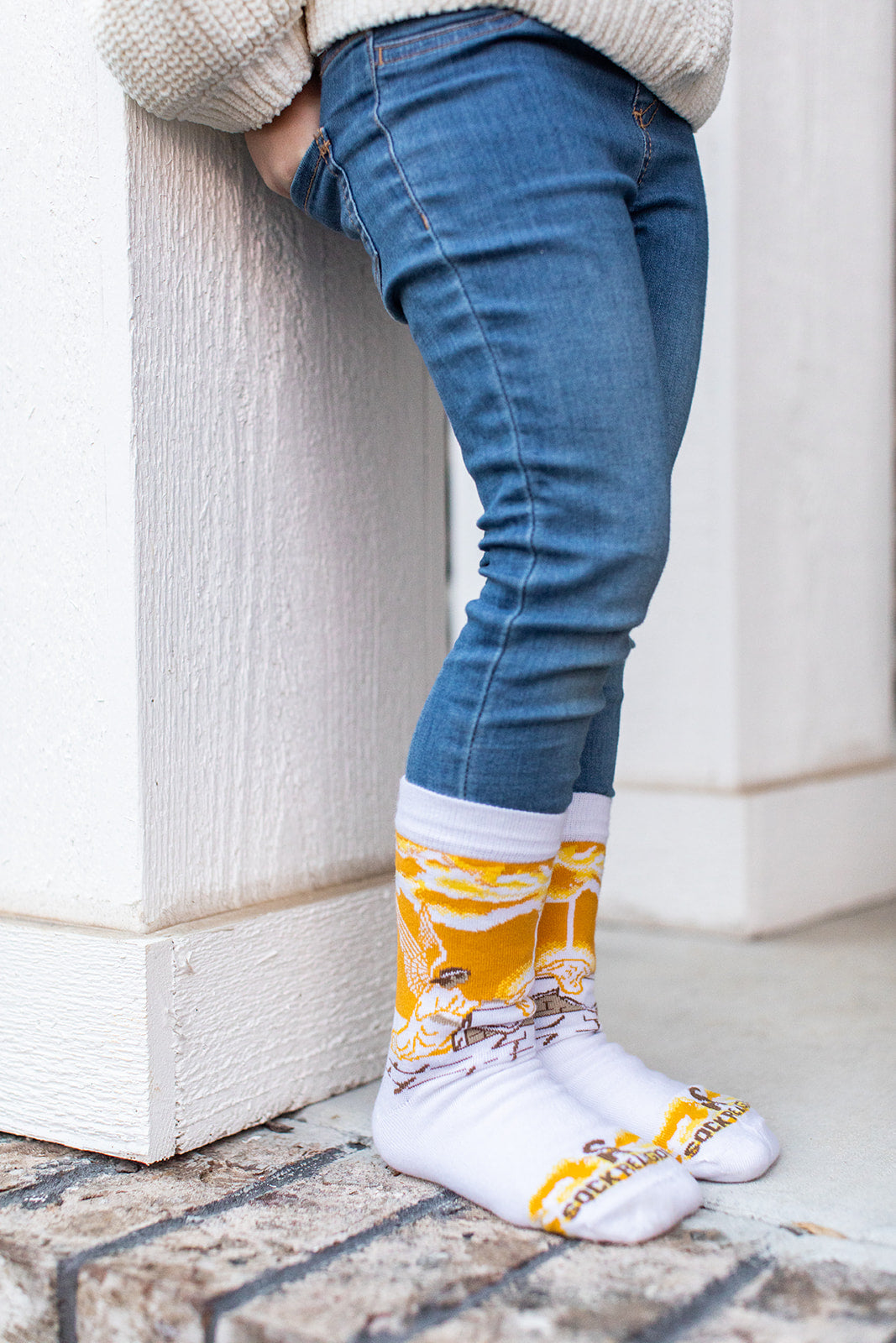 Angels at the Tomb Kids Socks