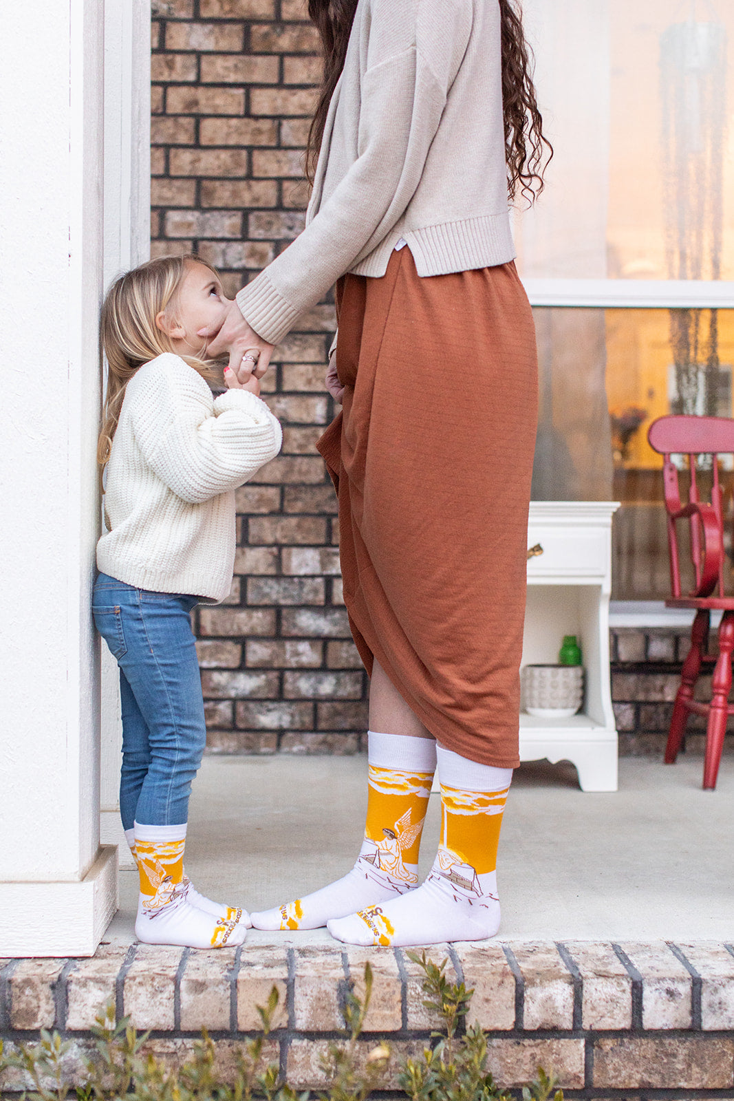 Angels at the Tomb Adult Socks