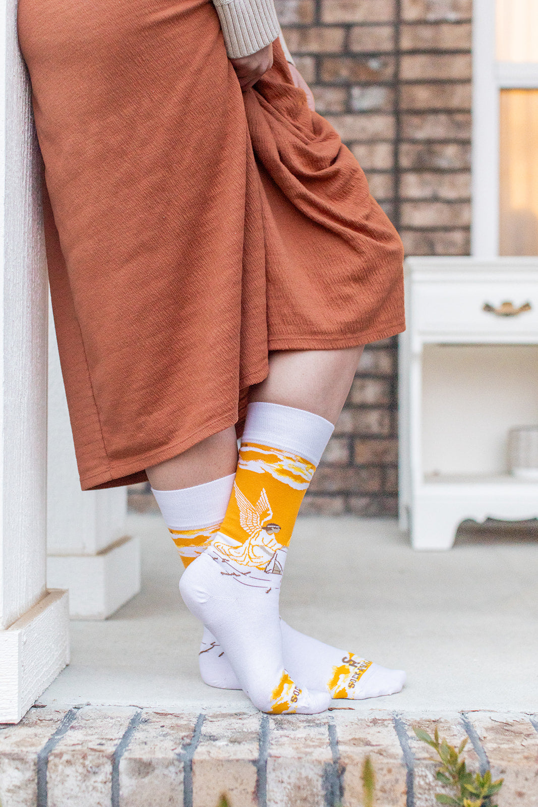 Angels at the Tomb Adult Socks