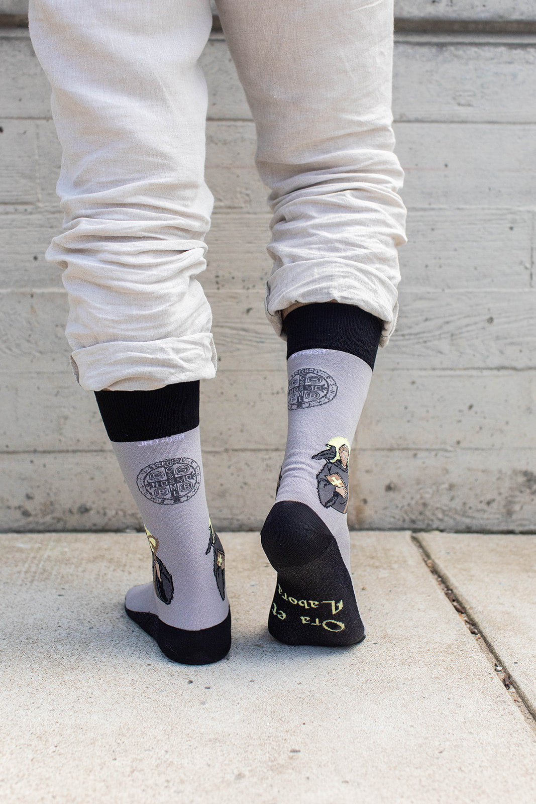 St. Benedict Adult Socks