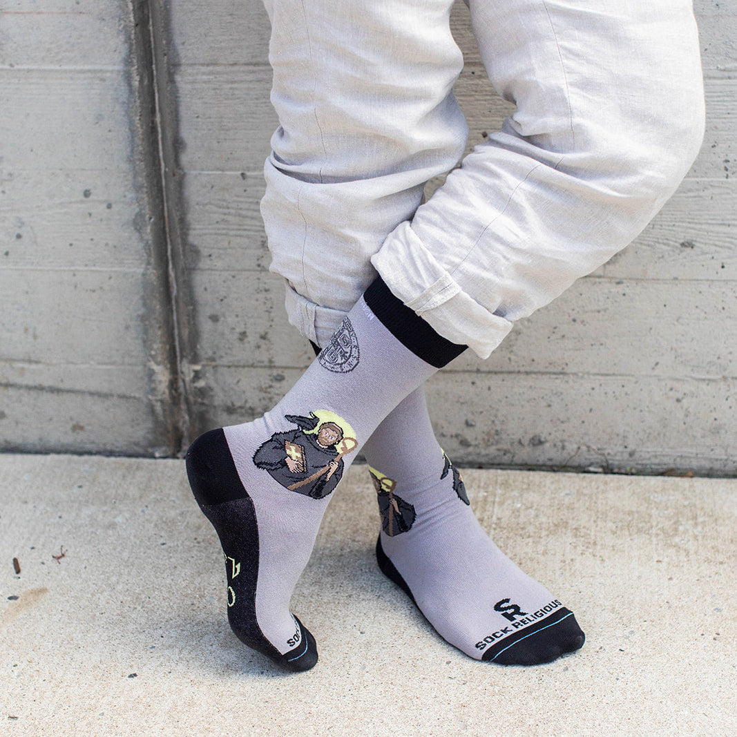 St. Benedict Adult Socks
