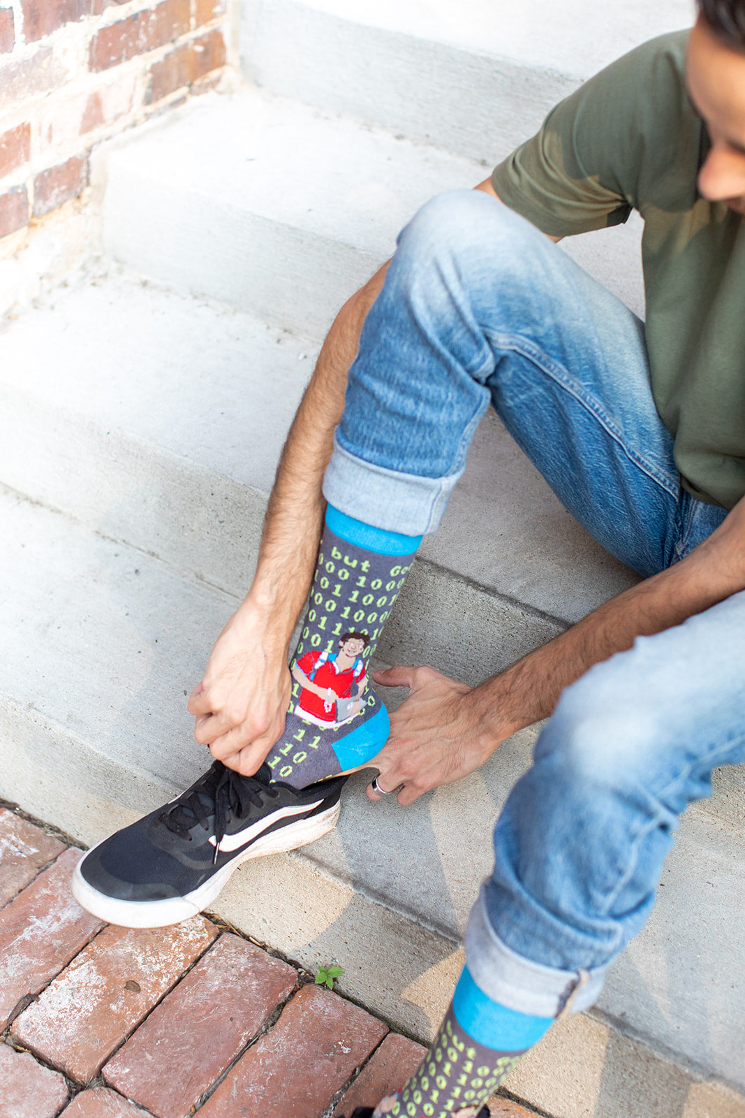 St. Carlo Acutis Coding Adult Socks