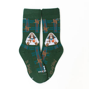St. Brigid of Ireland Adult Socks