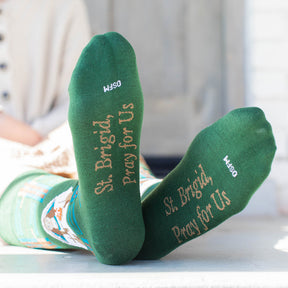 St. Brigid of Ireland Adult Socks