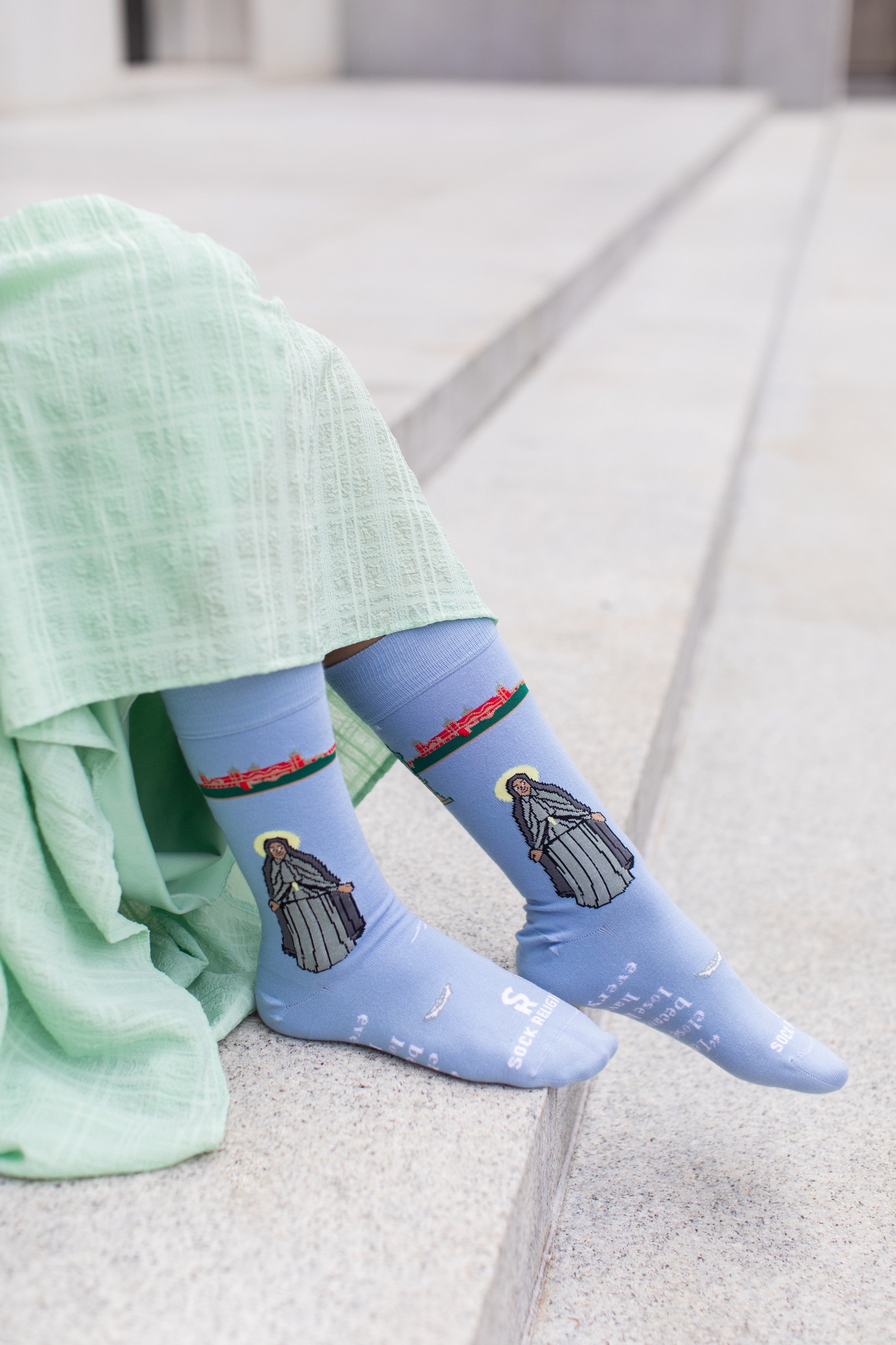 St. Frances Xavier Cabrini Adult Socks