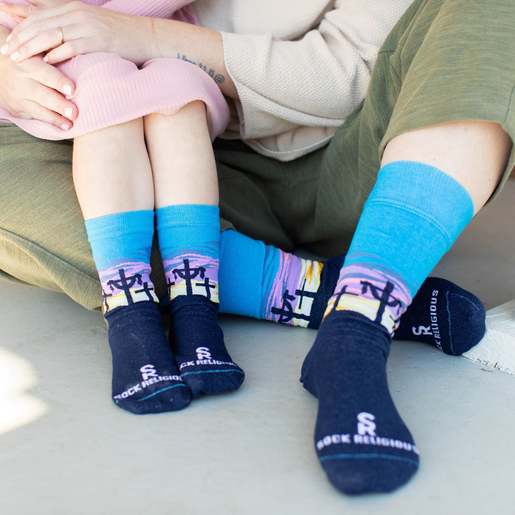 Easter Sunrise Kids Socks