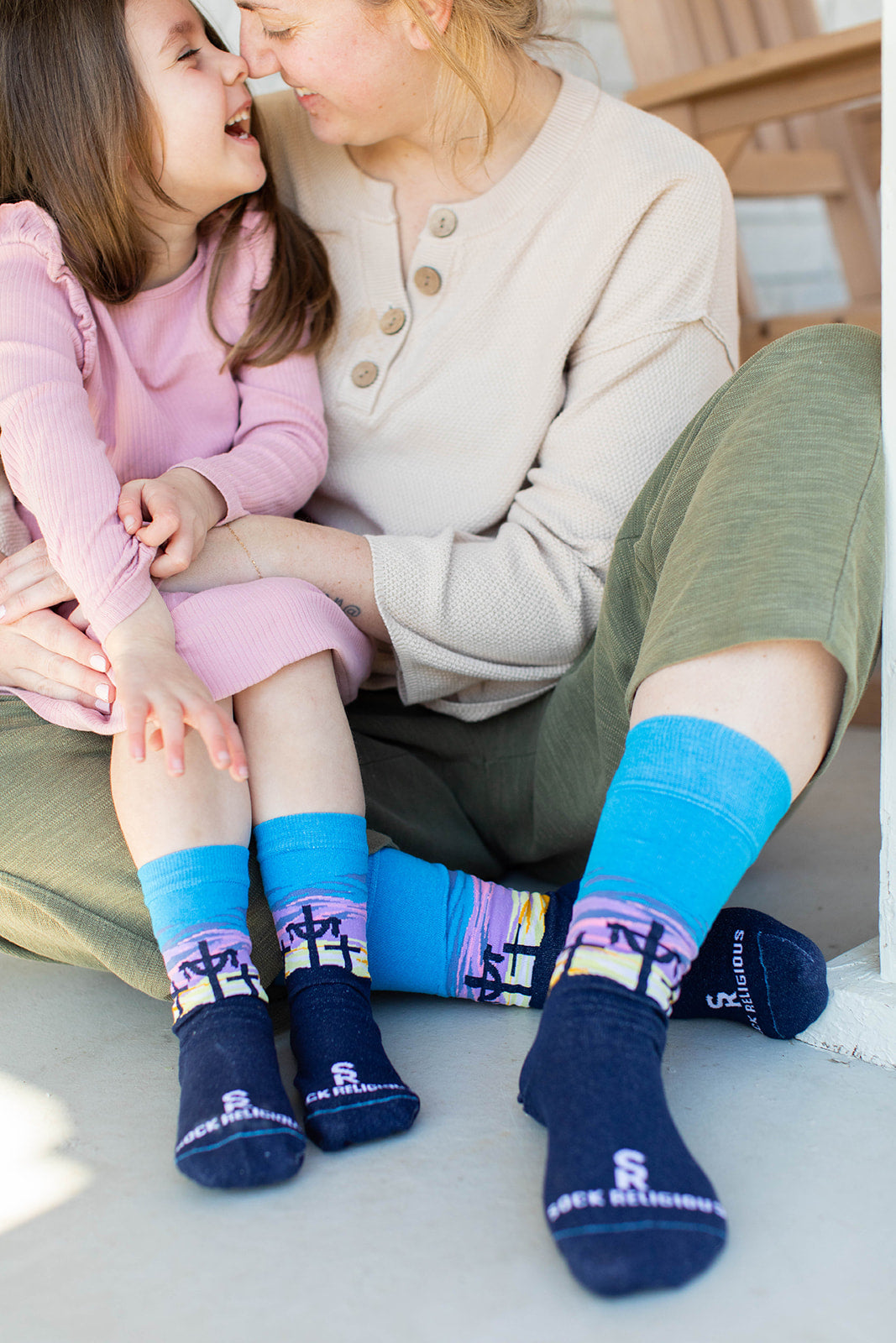 Easter Sunrise Kids Socks