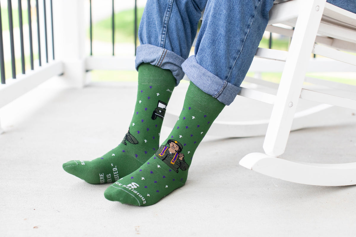 Venerable Fr. Kapaun Adult Socks