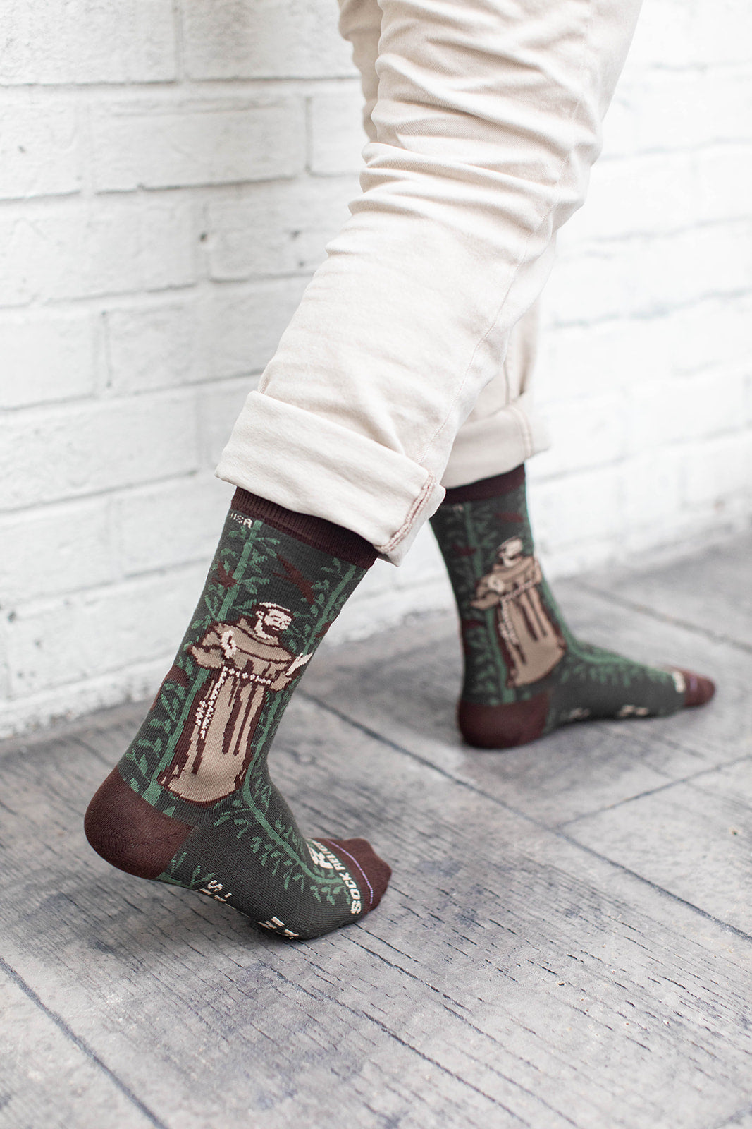 St. Francis of Assisi Adult XL Socks