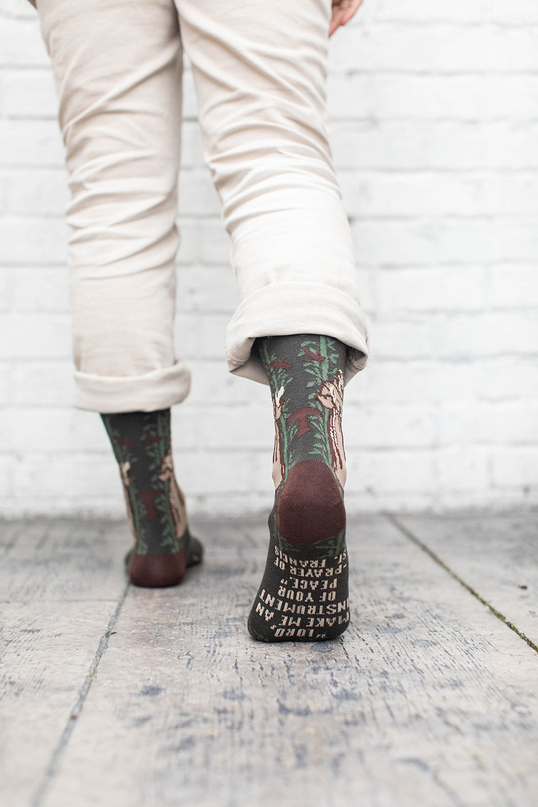 St. Francis of Assisi Adult XL Socks