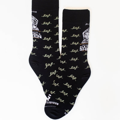 Official Beatification of Fulton Sheen JMJ Adult Socks