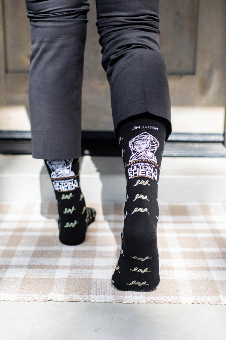 Official Beatification of Fulton Sheen JMJ Adult Socks
