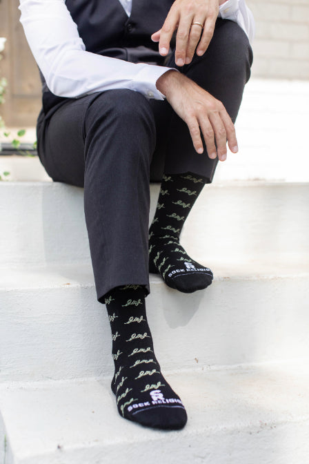 Official Beatification of Fulton Sheen JMJ Adult Socks