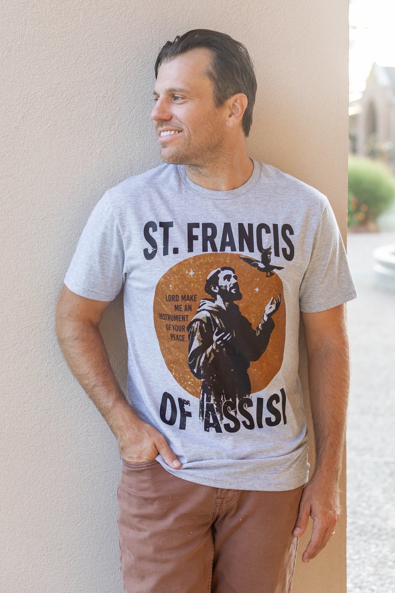 Instrument of Peace - St. Francis of Assisi T-Shirt