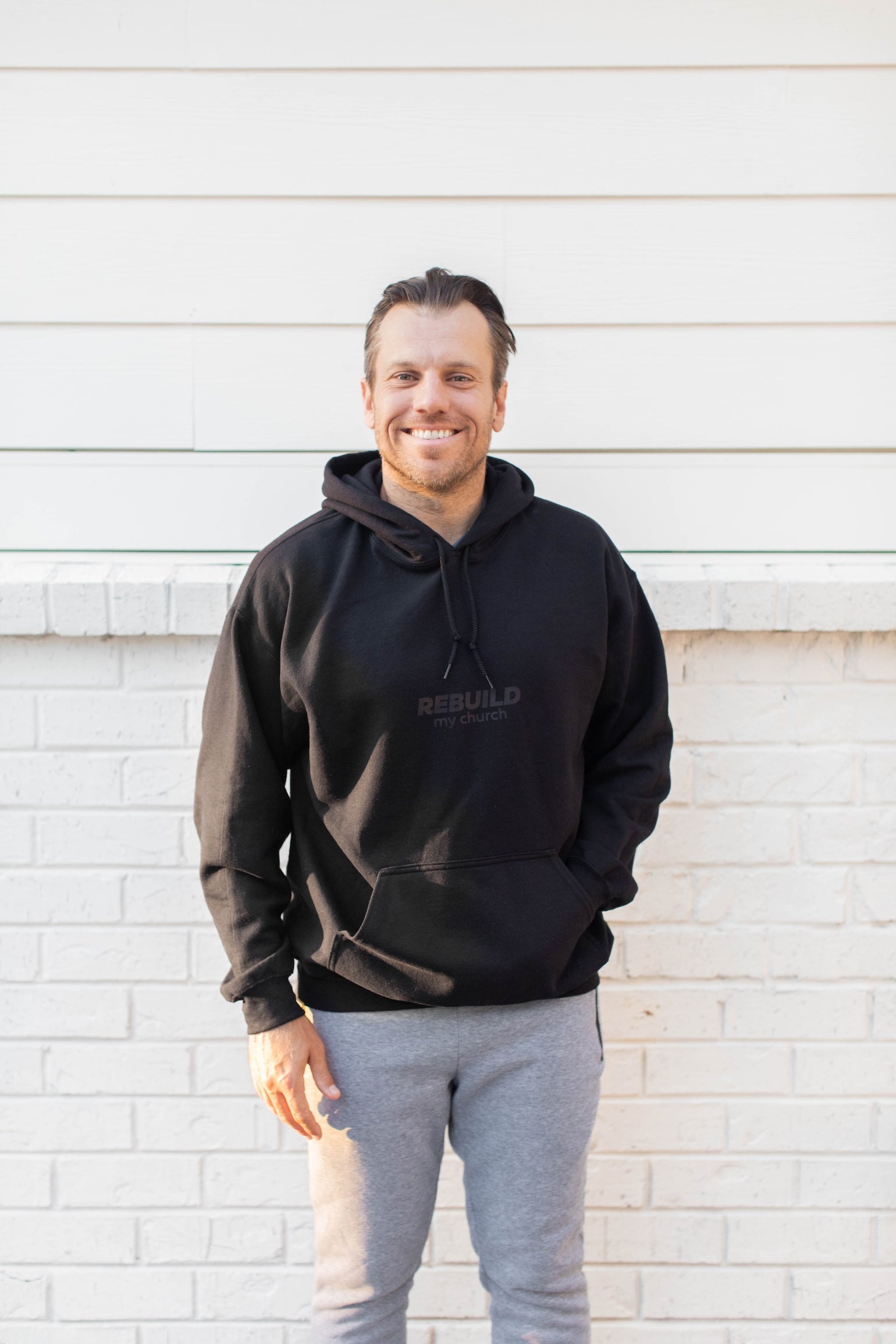 Rebuild - St. Francis of Assisi Hooded Sweatshirt